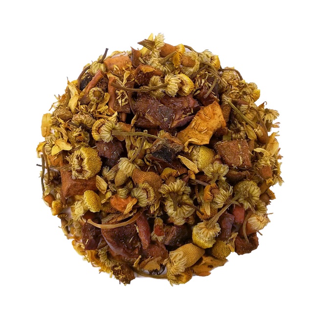 chamomile apple loose leaf tea
