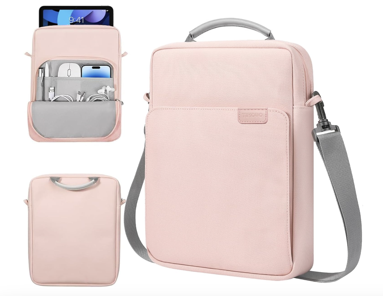 TiMOVO 9-11 Inch Tablet Sleeve Bag Carrying Case with Shoulder Strap for iPad