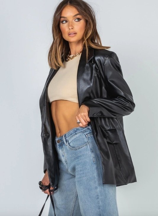 princess polly leather jacket