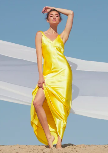 lulus yellow dress