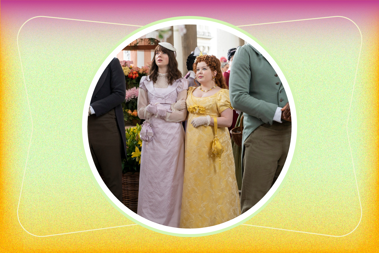 Bridgerton\'s Eloise and Penelope