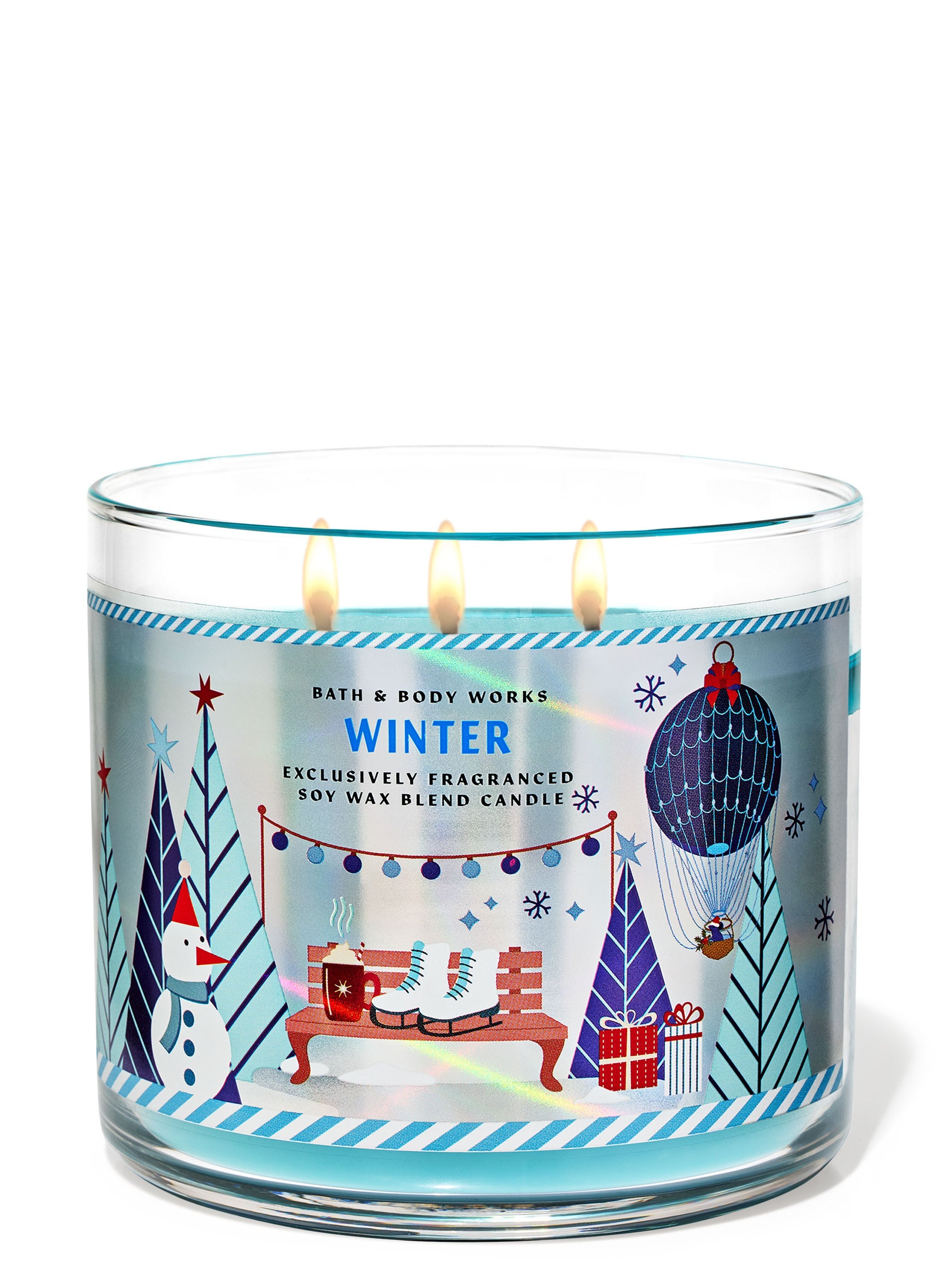 Winter candle