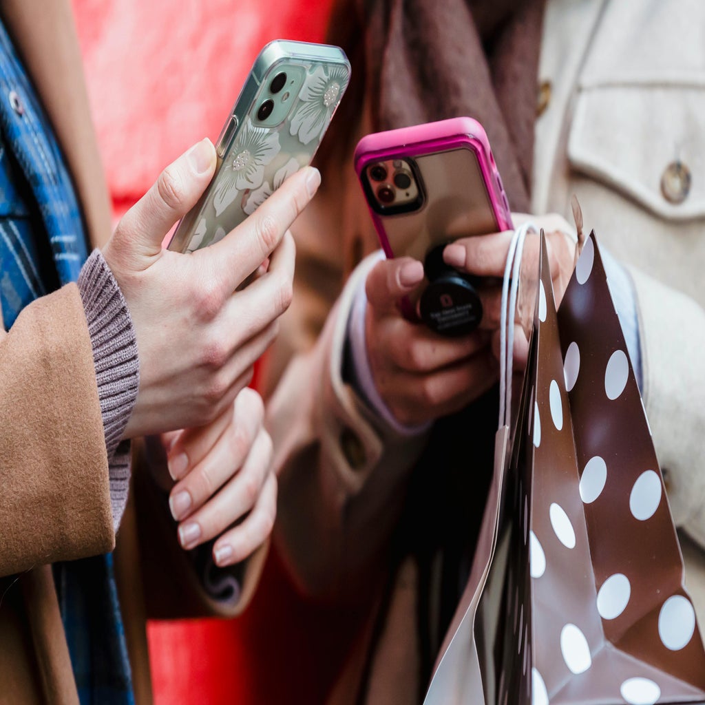 shopping on phones