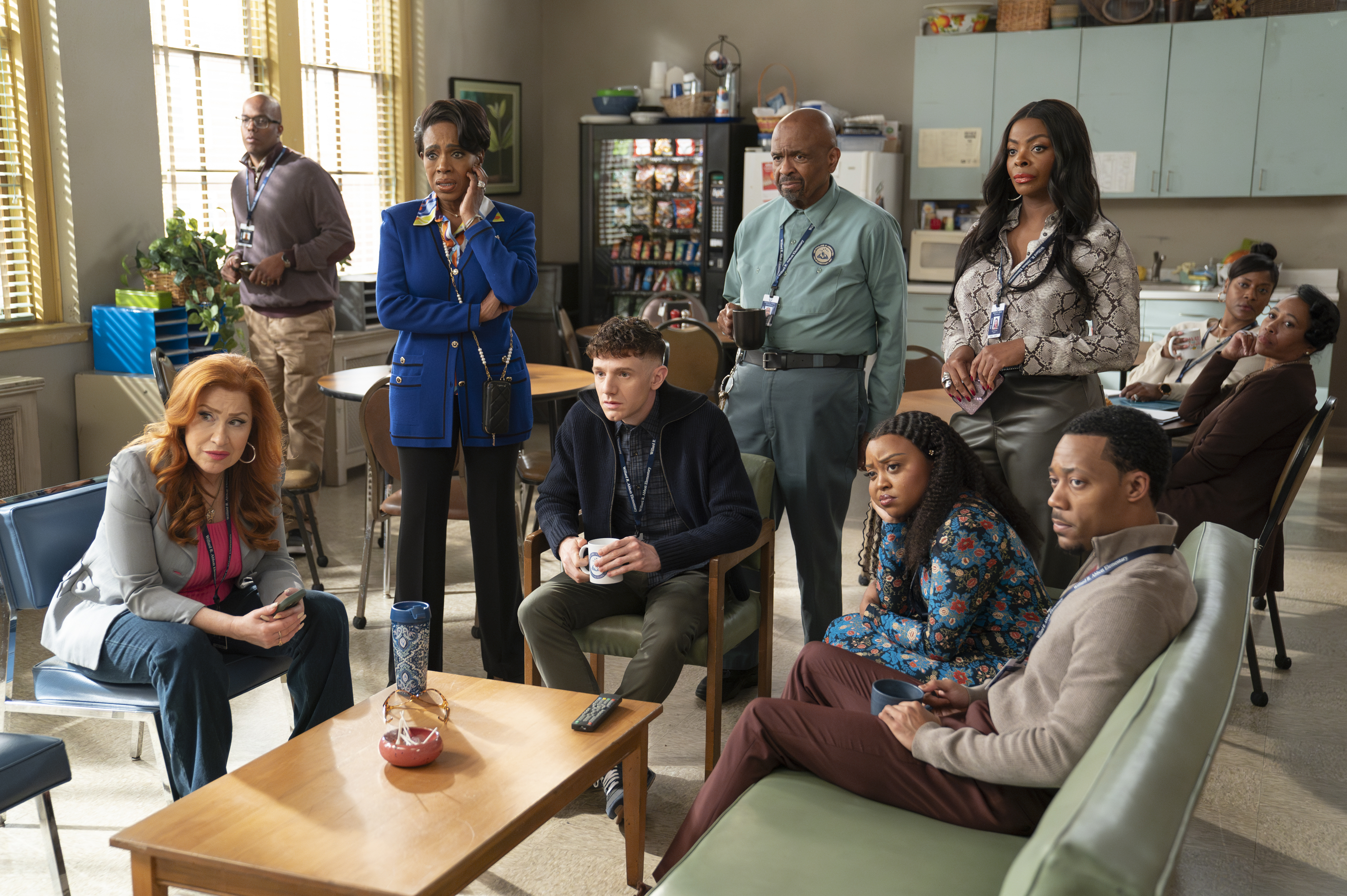 Still of an episode of Abbott Elementary