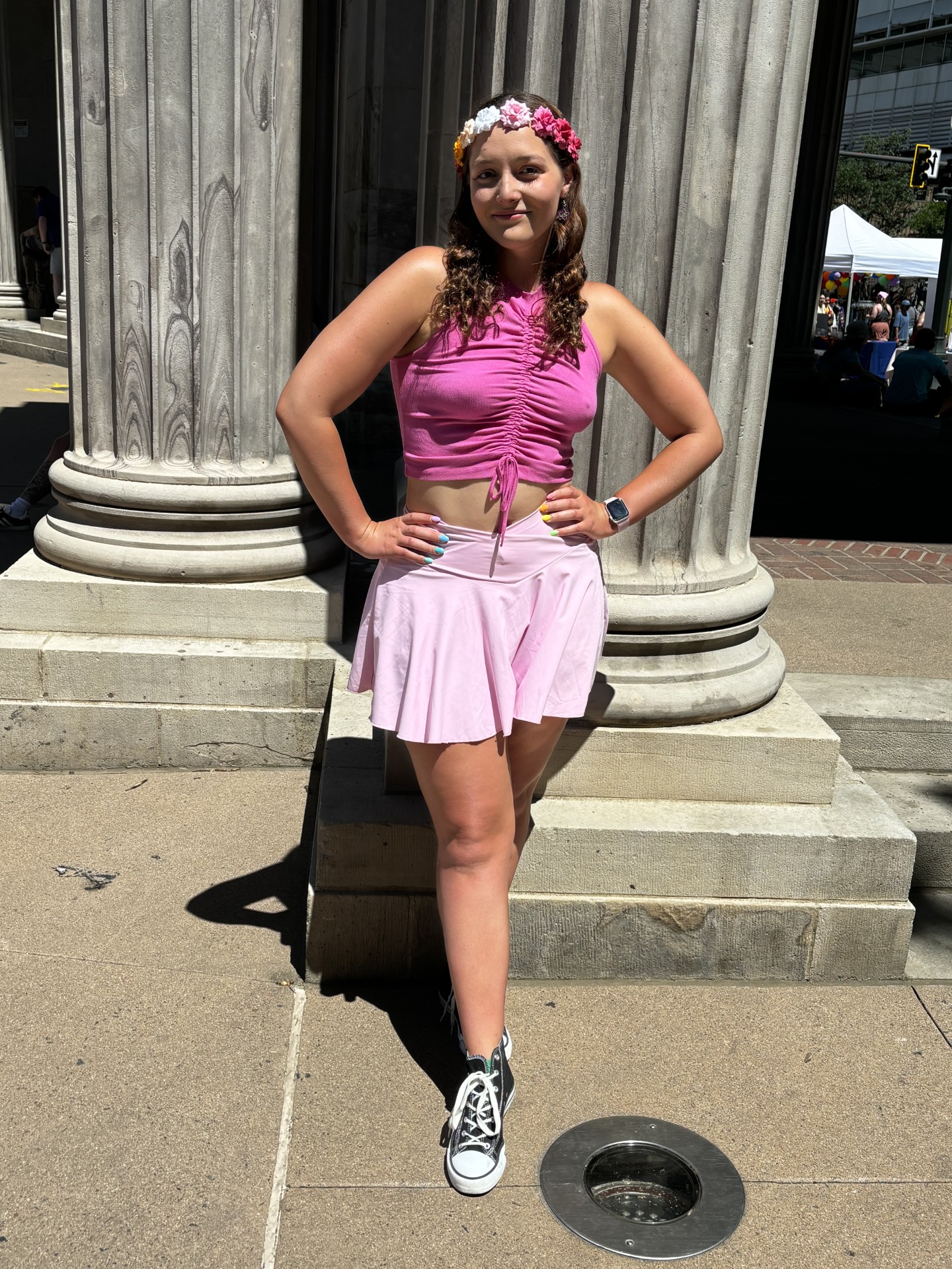 Caroline Armistead at Pride