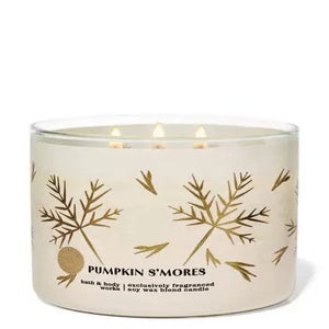 pumpkin smores fall candle