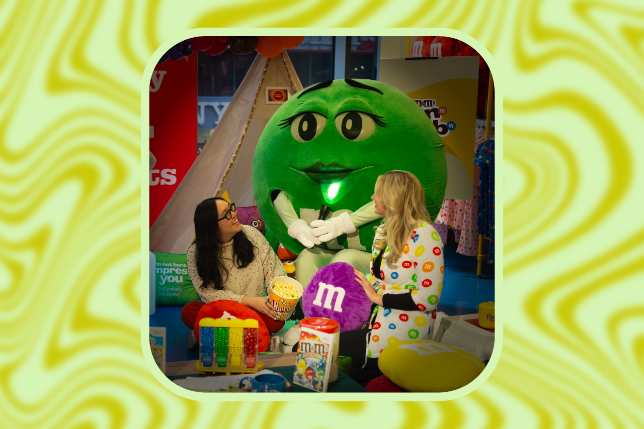 M&M\'s sleepover times square