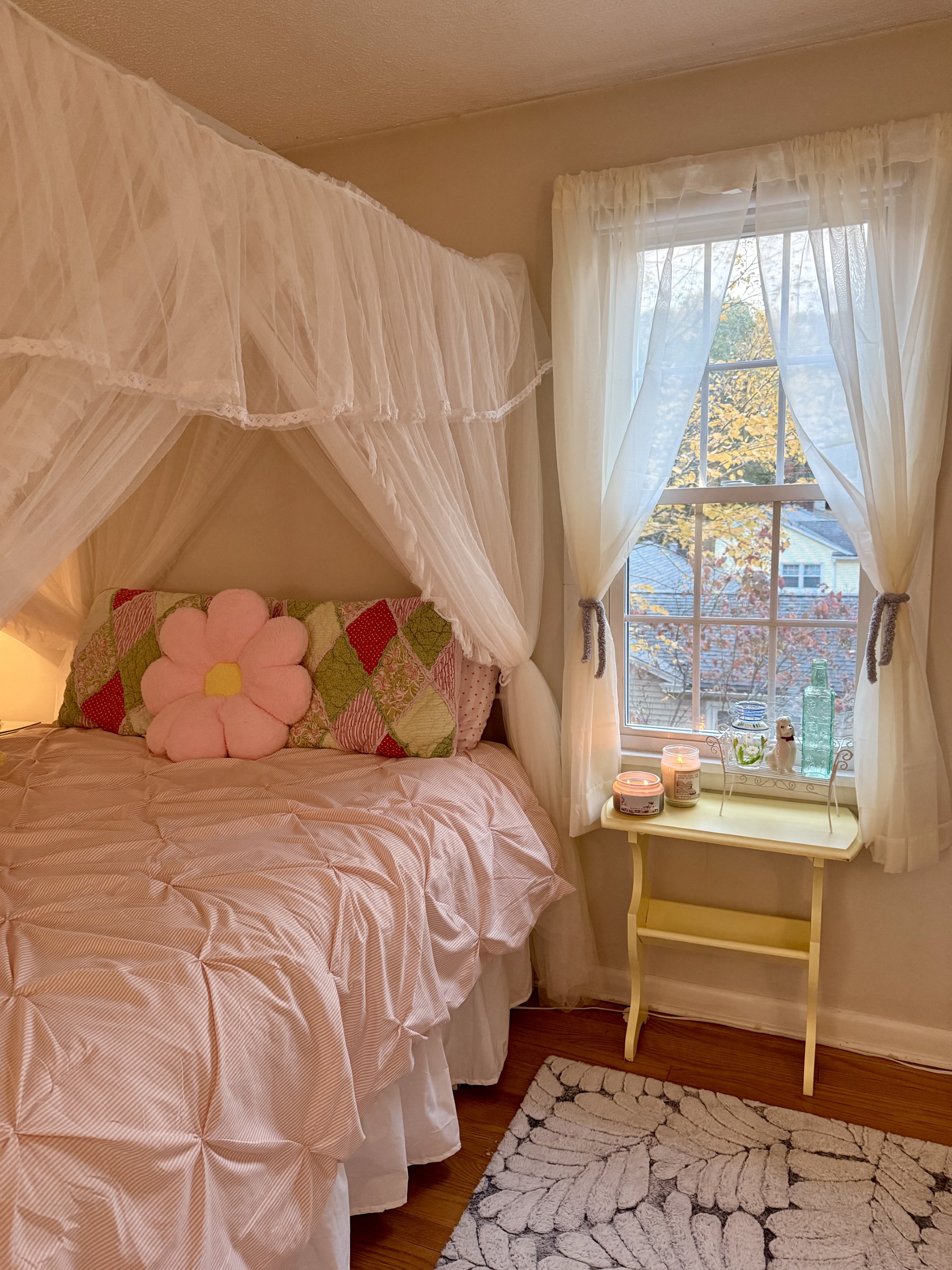 Bedroom with nightstand