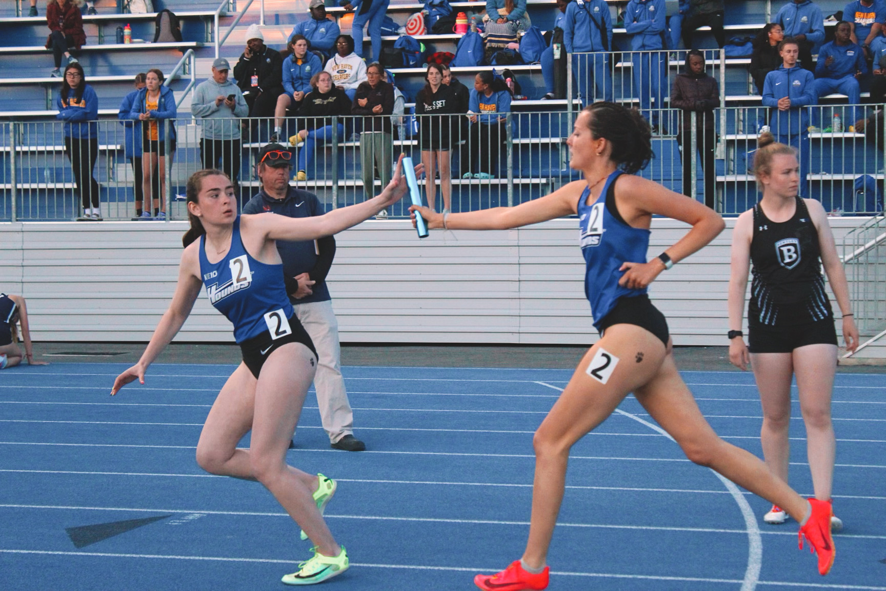 A relay handoff