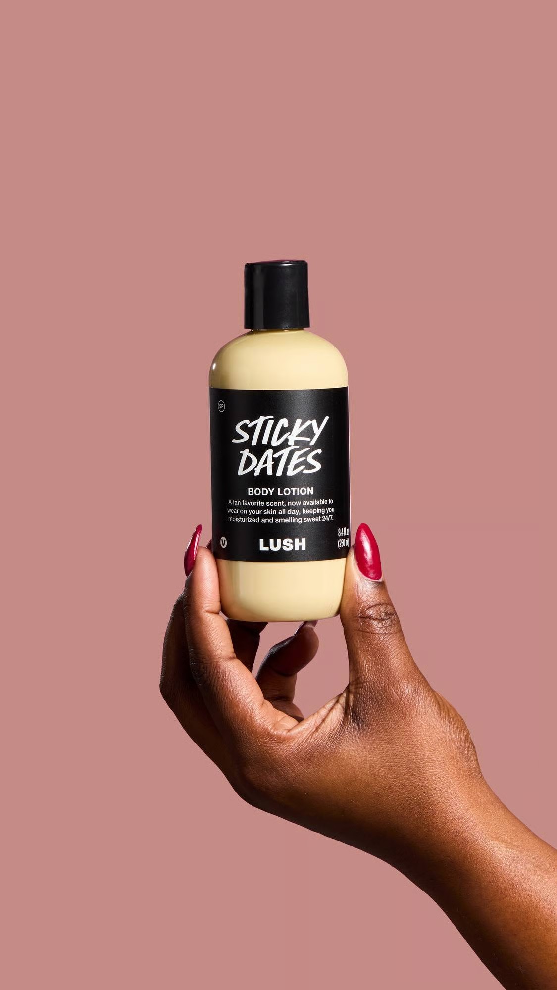 LUSH sticky dates body lotion