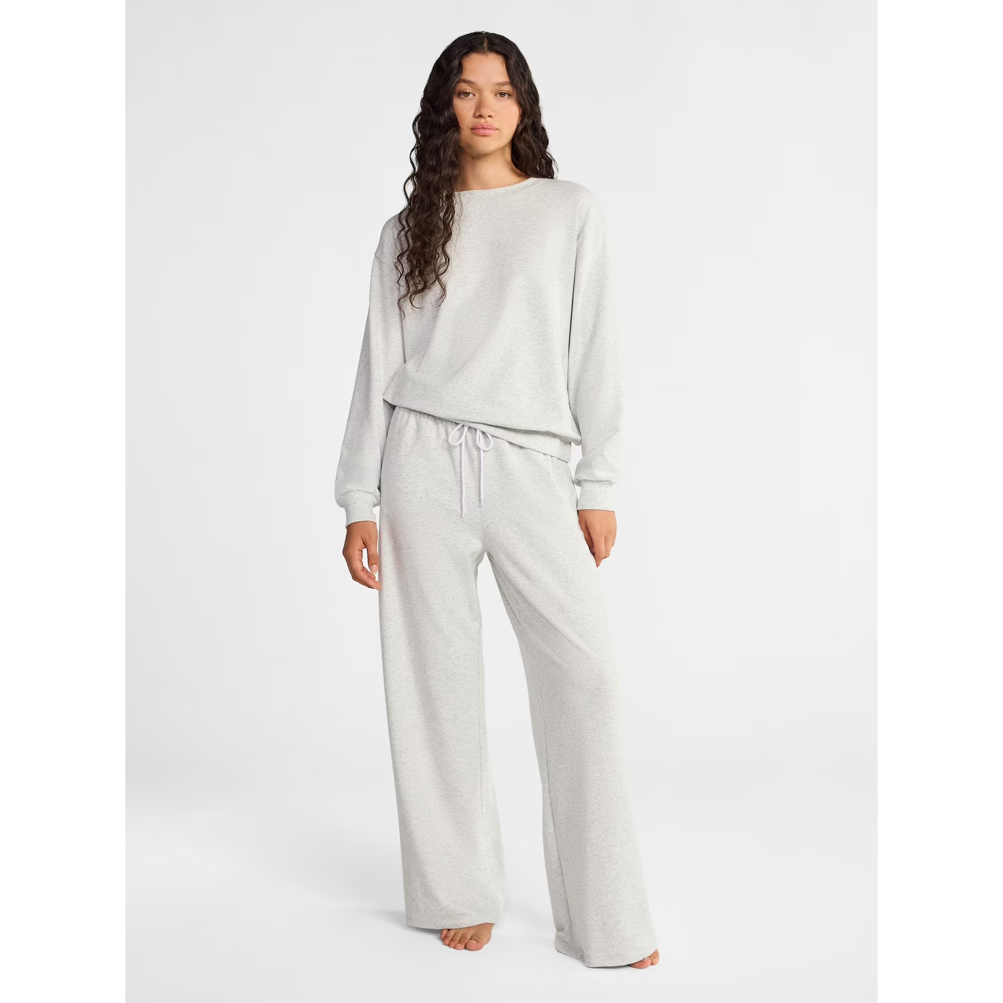 No Boundaries Sleepwear Long Sleeve Top and Pants