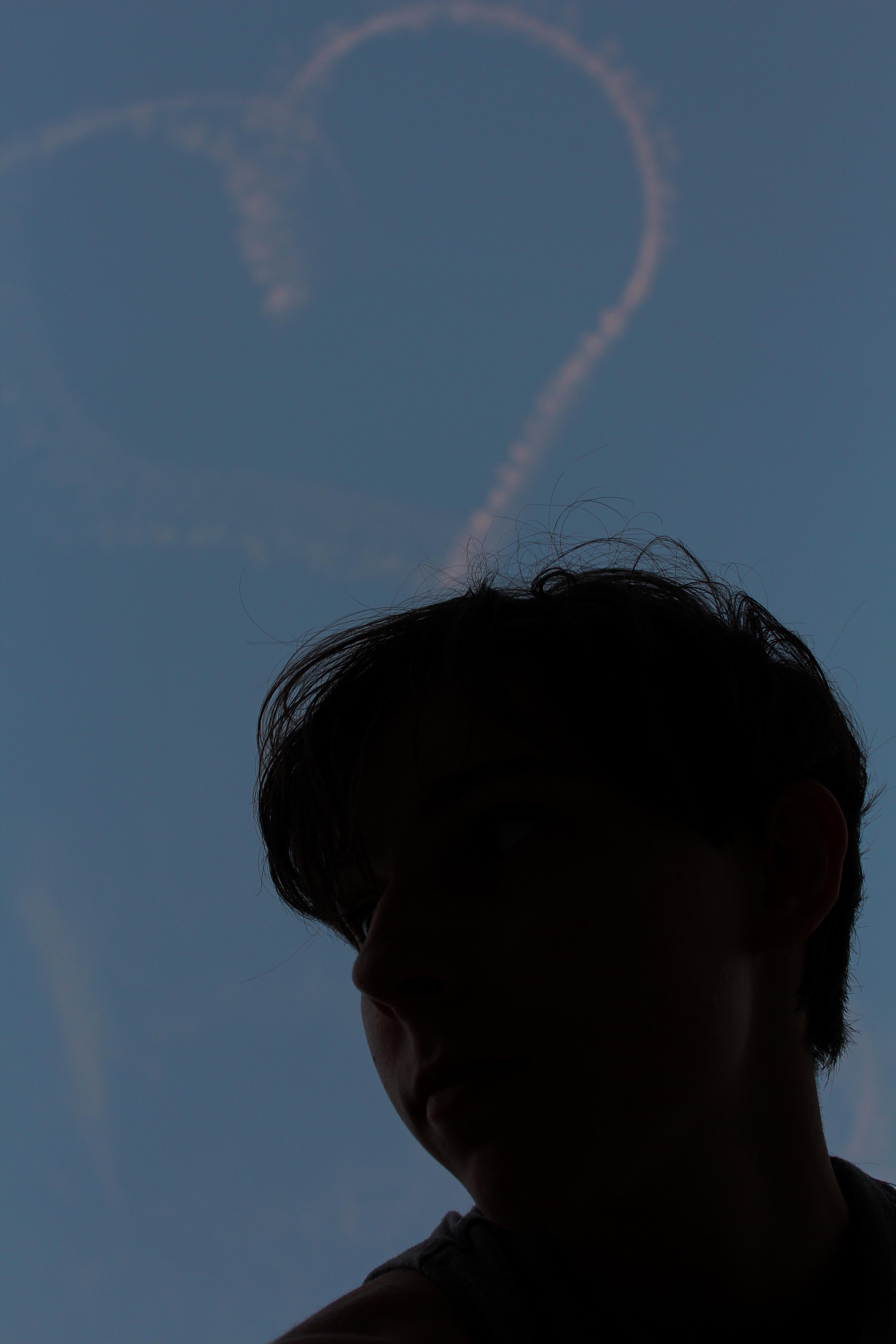 silhouette of a person