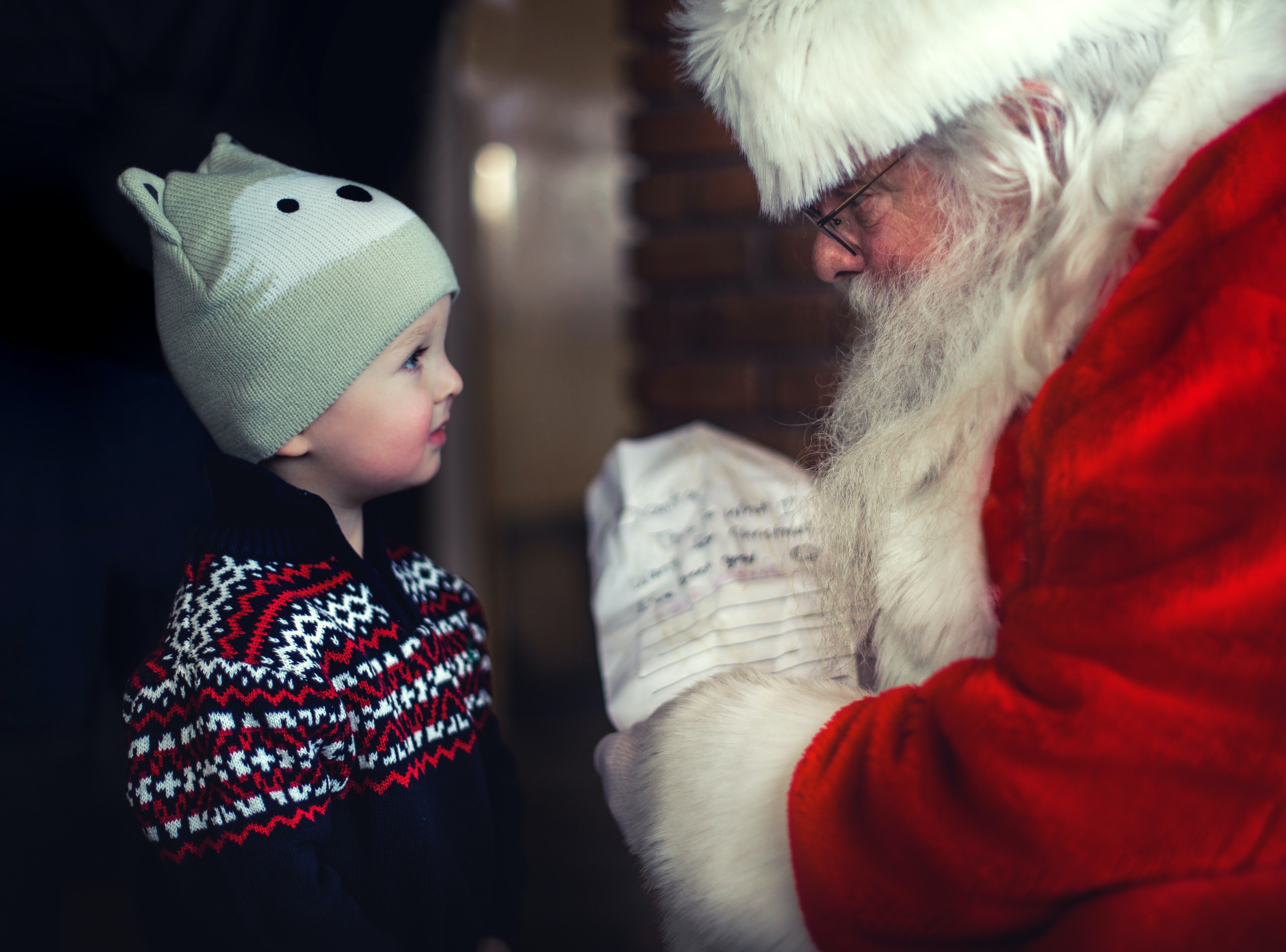 Santa and young boy by Mike Arney?width=698&height=466&fit=crop&auto=webp&dpr=4