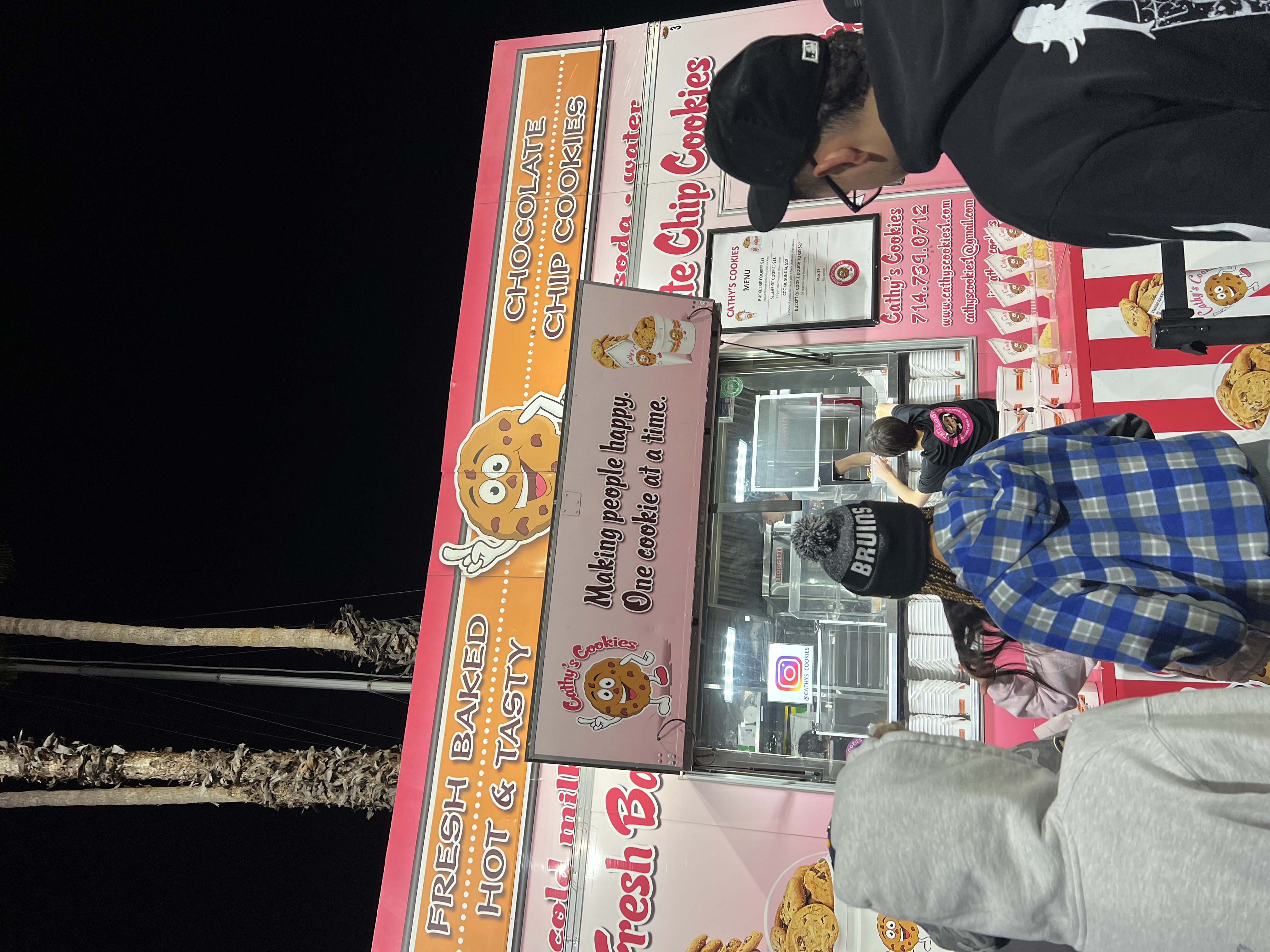 food truck of Cathy\'s Cookies