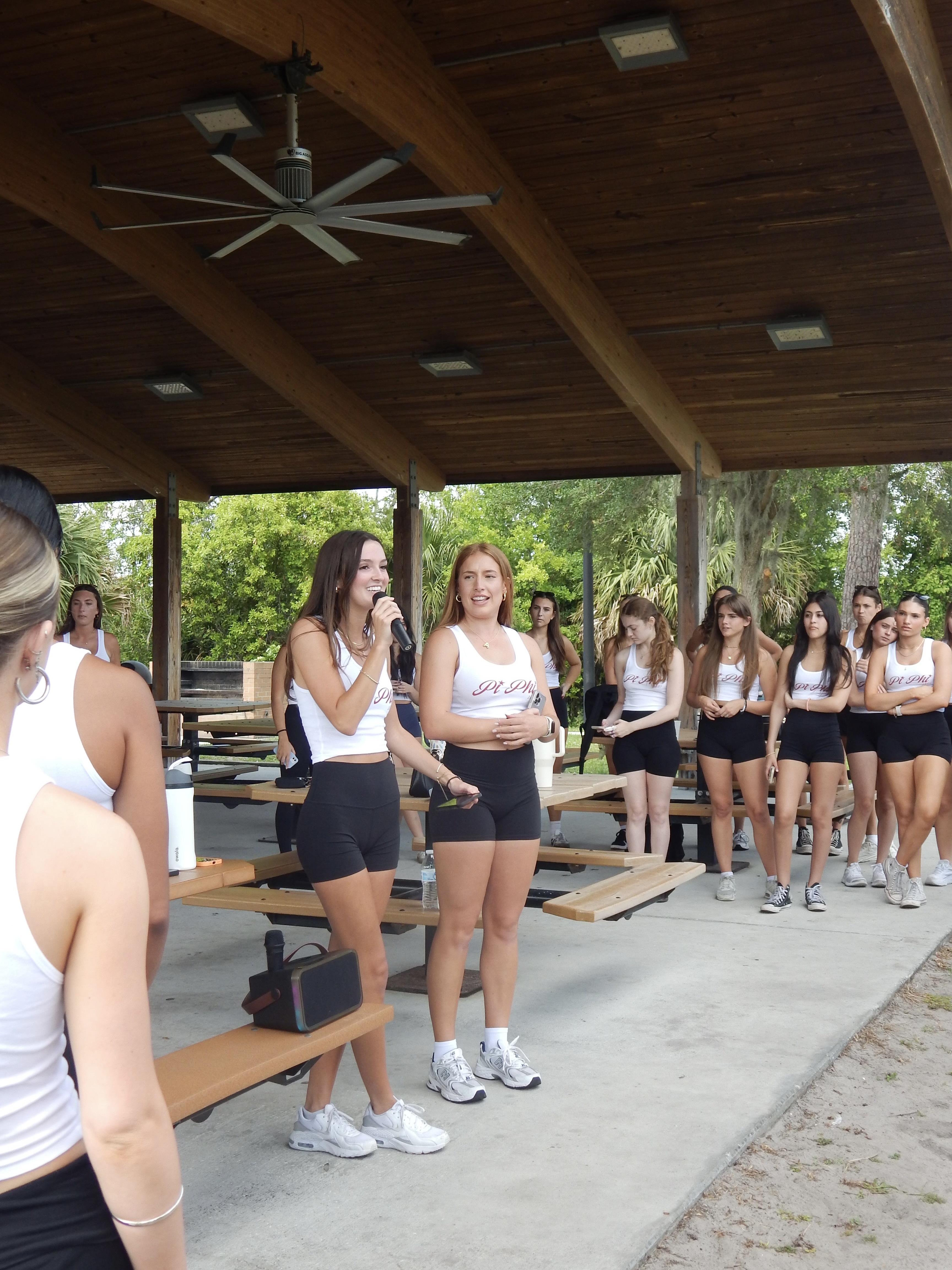 Head of philo at the event