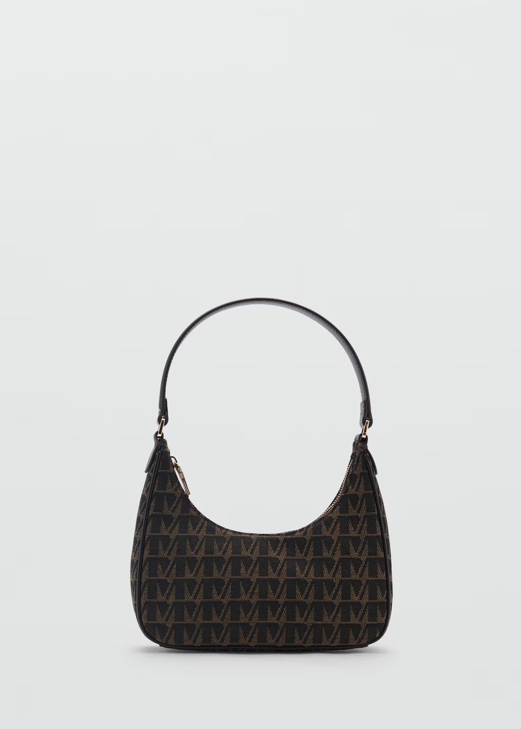 mango shoulder bag with printed logo