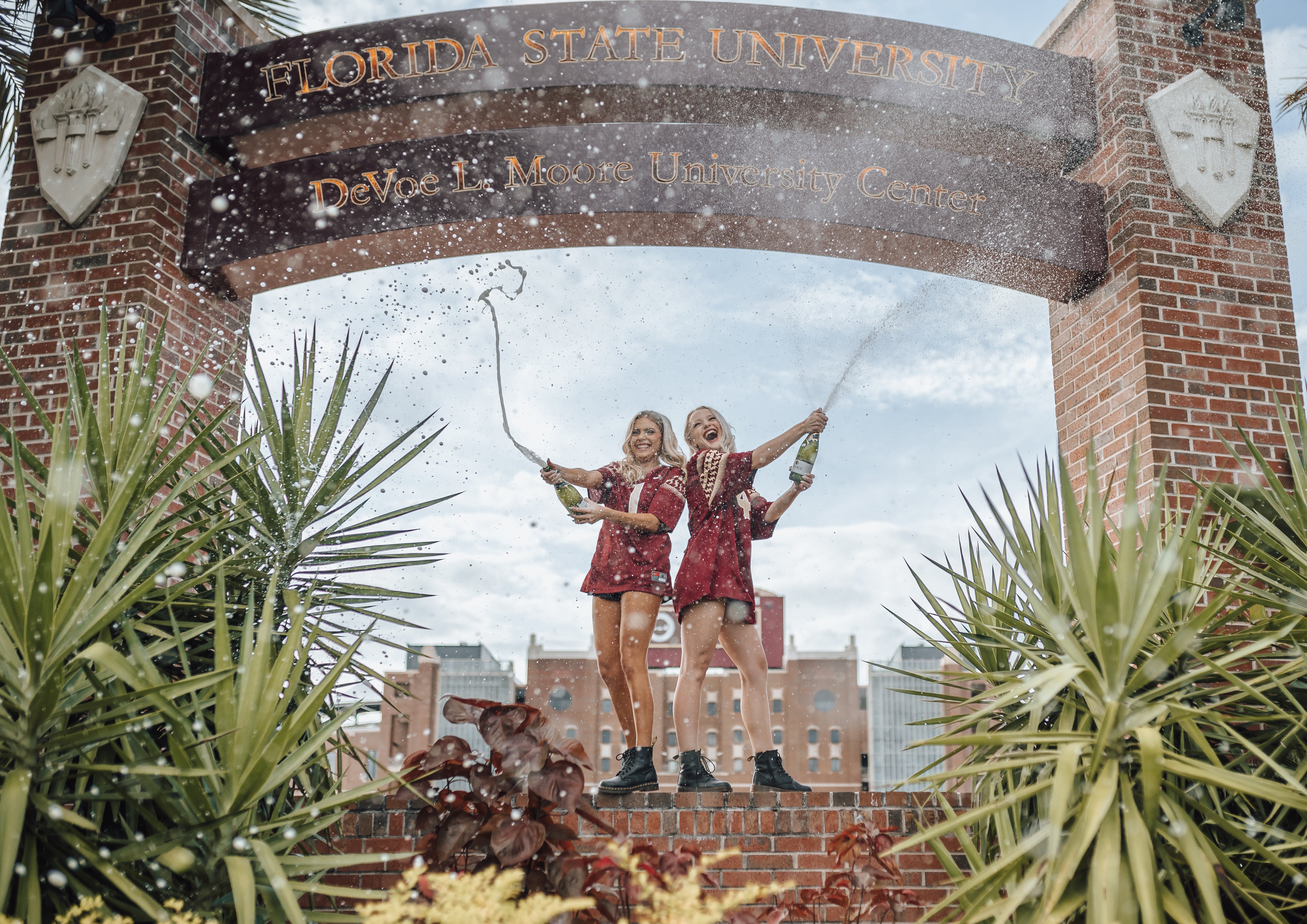 Champagne Showers Grad