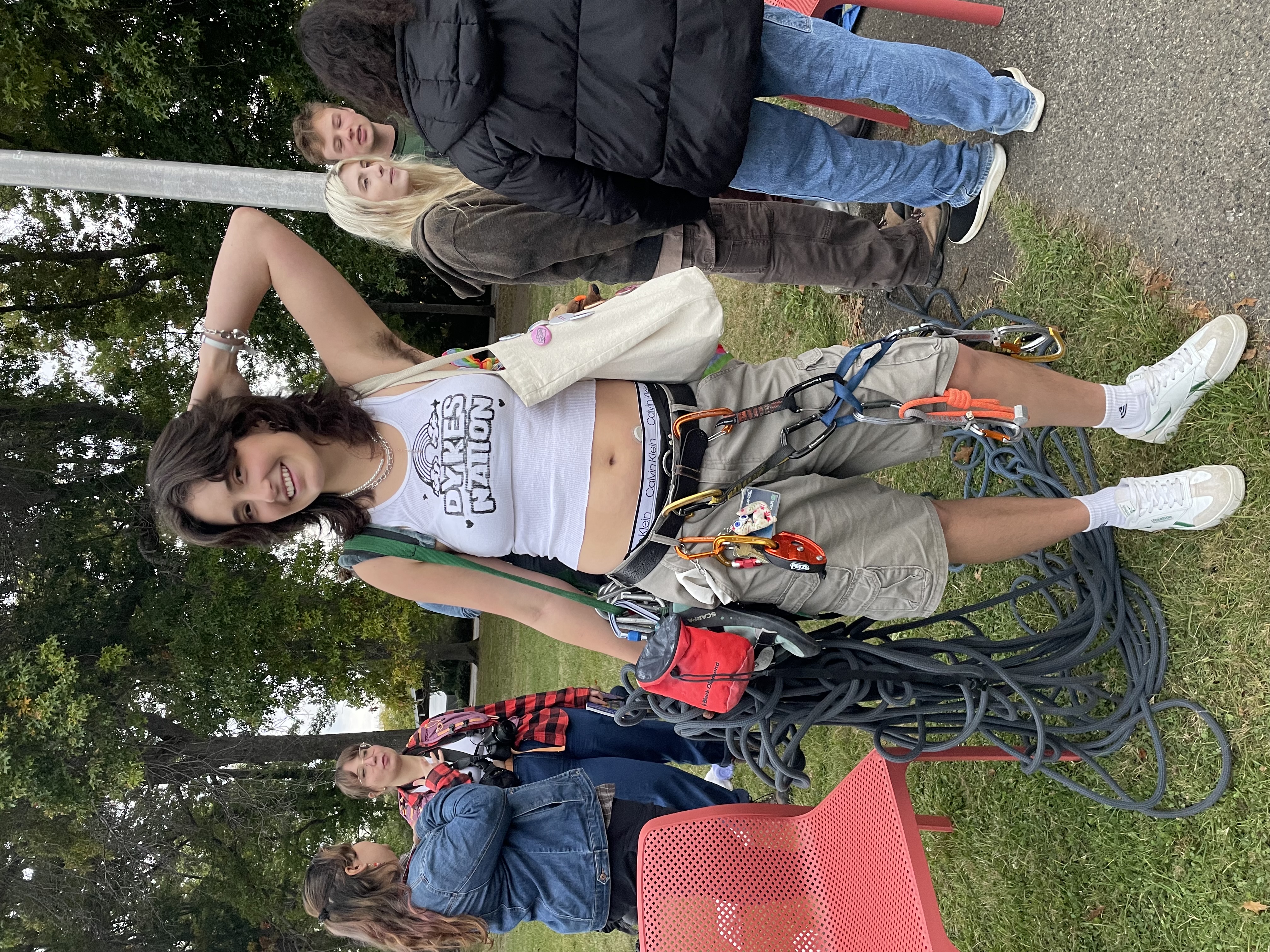 Contestant at UVic\'s performative lesbian competition