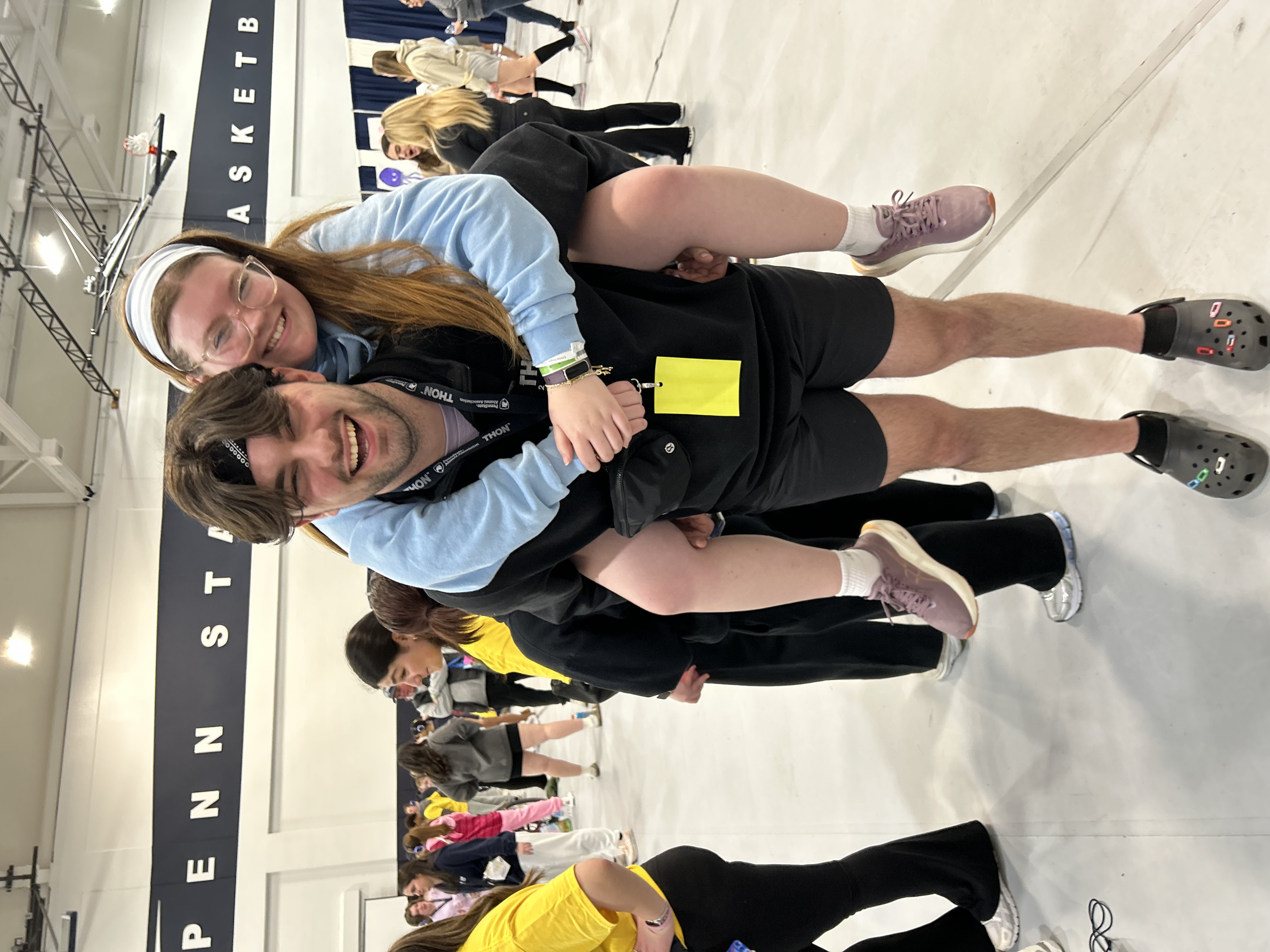Support on the THON floor