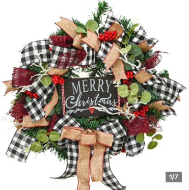holiday wreath decor tiktok shop
