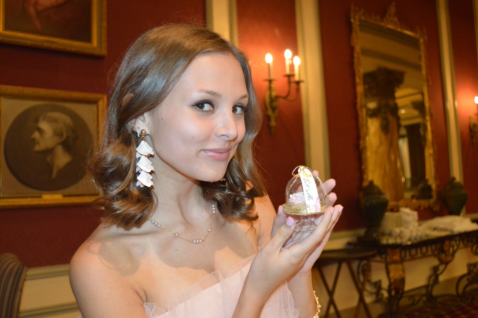 girl at tea party