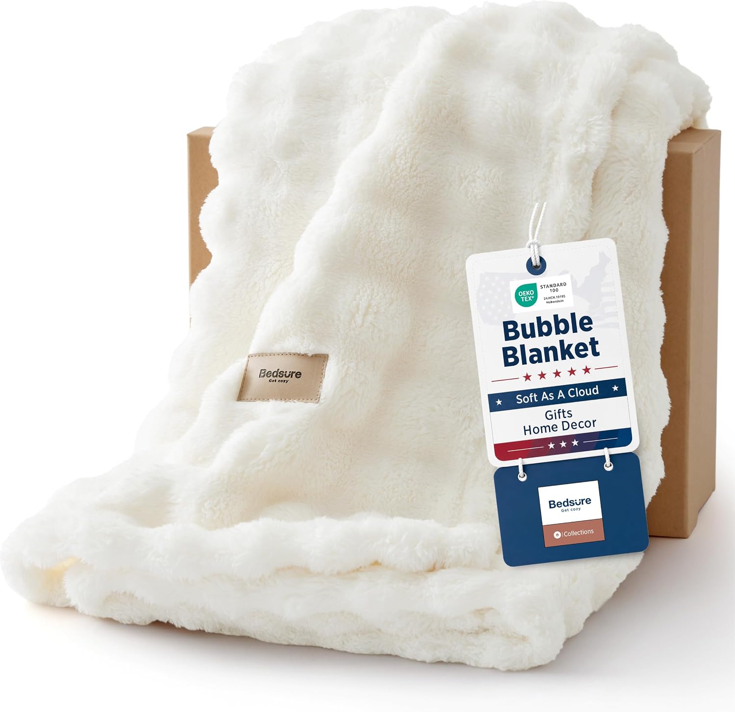 bedsure cloud bubble blanket