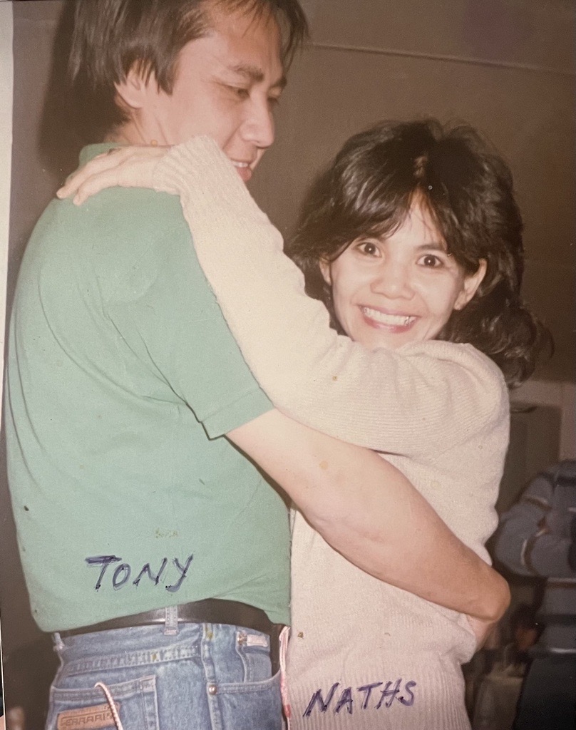 Natasha Dominguez with Antonio Dominguez