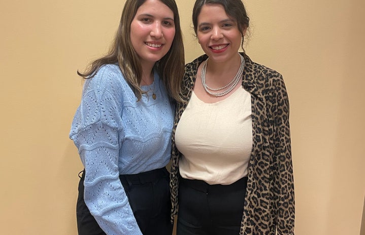 Giselle Rodriguez, immigration attorney, and HCE member Karly, her intern