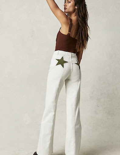 free people daisy jones star jeans