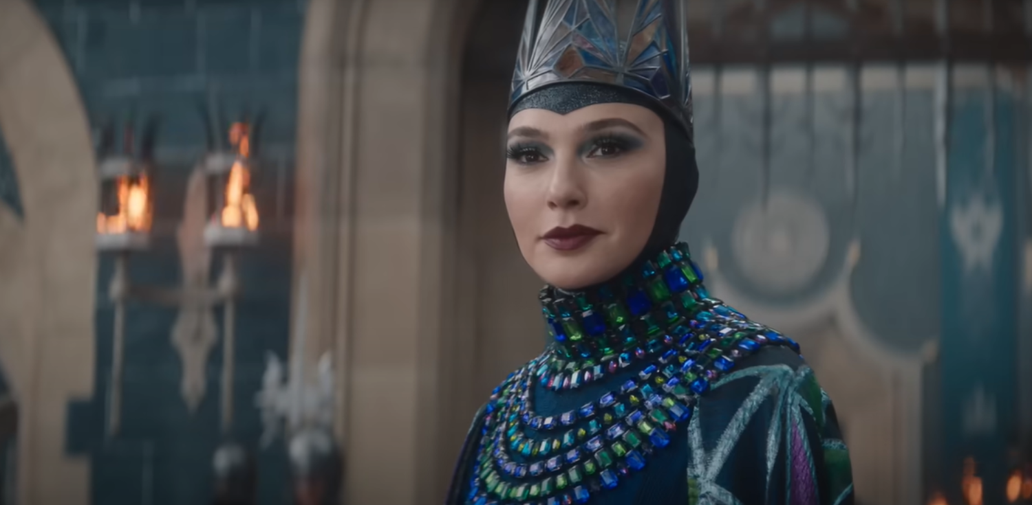 Evil Queen, played by Gal Gadot, in the live action Snow White