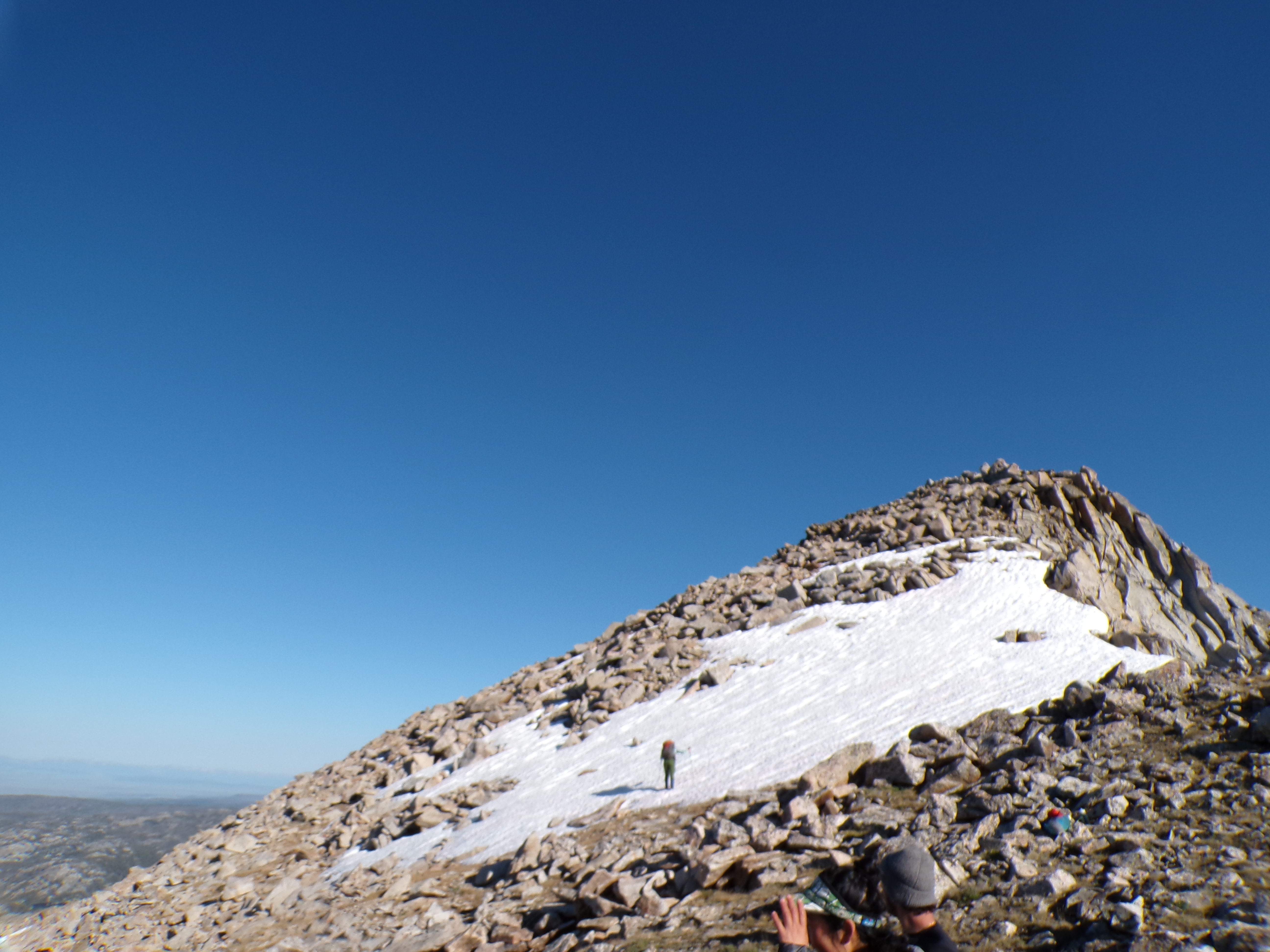 Near the peak of Mt. Baldy, Wyoming.