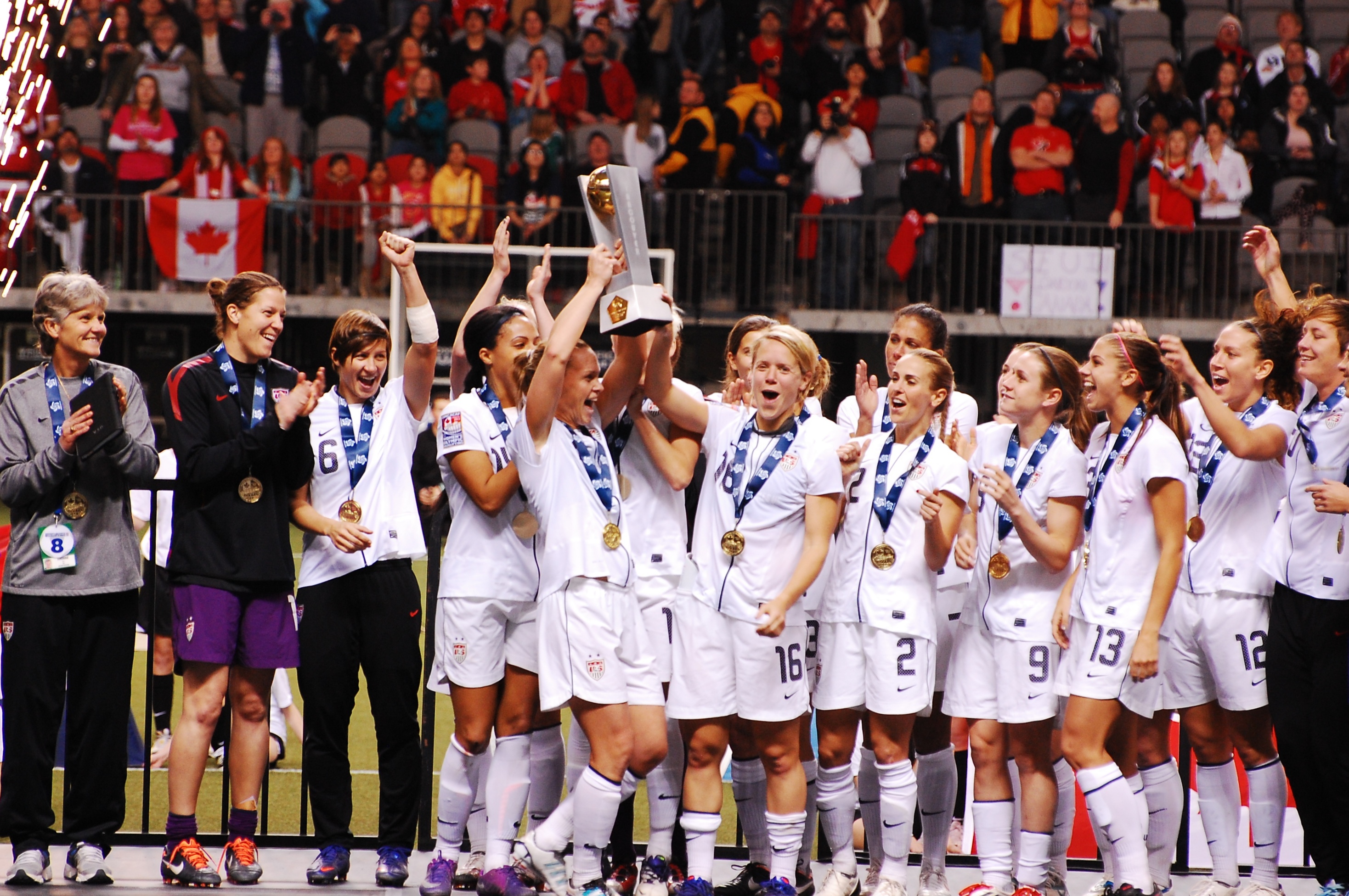 USWNT celebrates World Cup win
