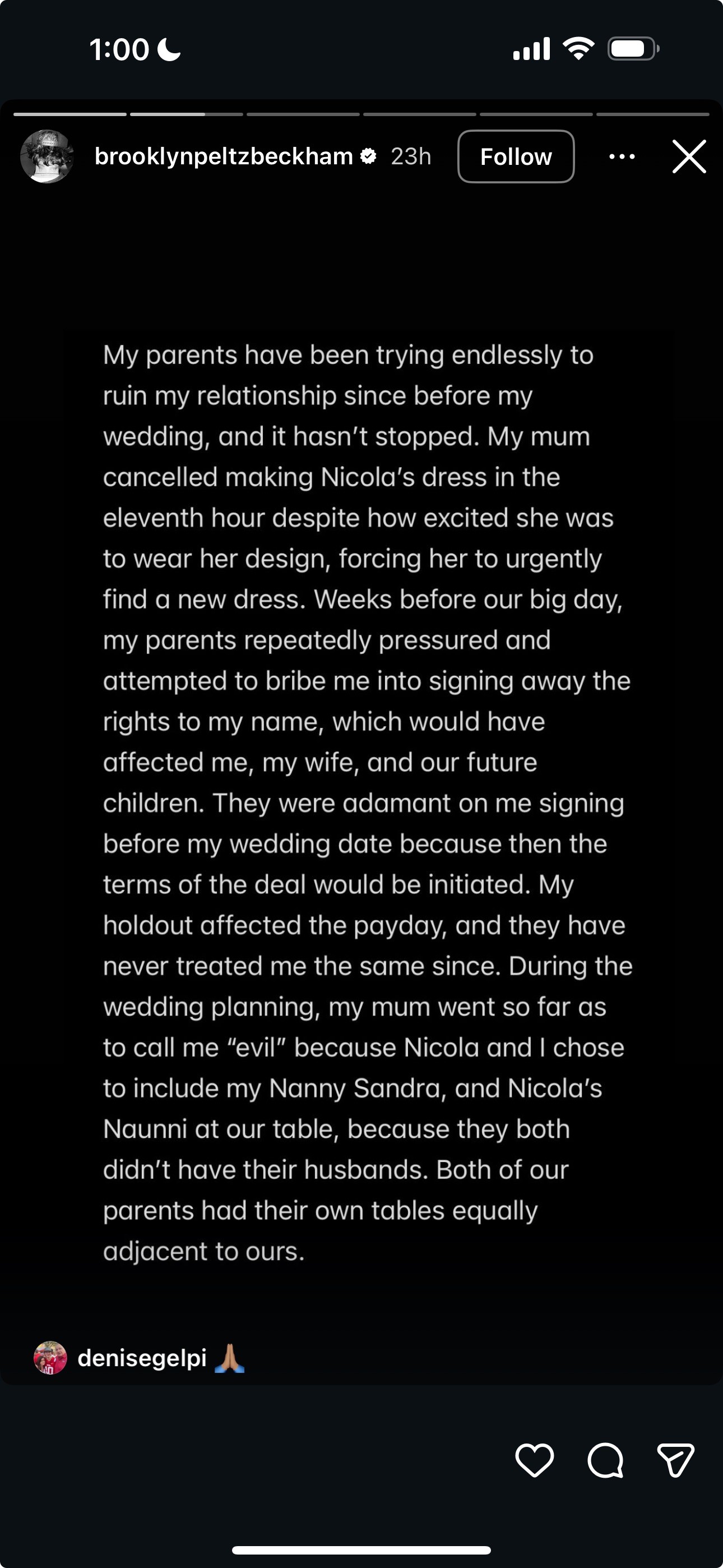 beckham controlling parents