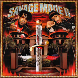 Album cover of 21 Savage\'s and Metro Boomin\'s \'Savage Mode II\'