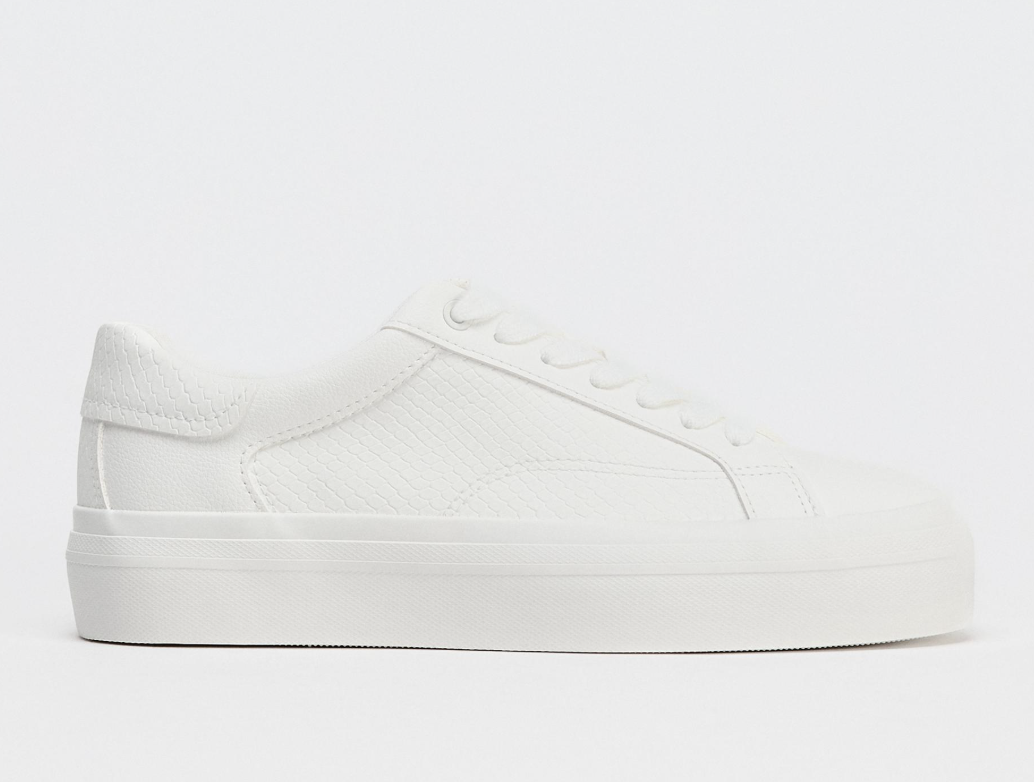 Zara Embossed Sneakers