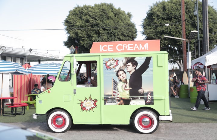 Lana Del Rey ice cream truck