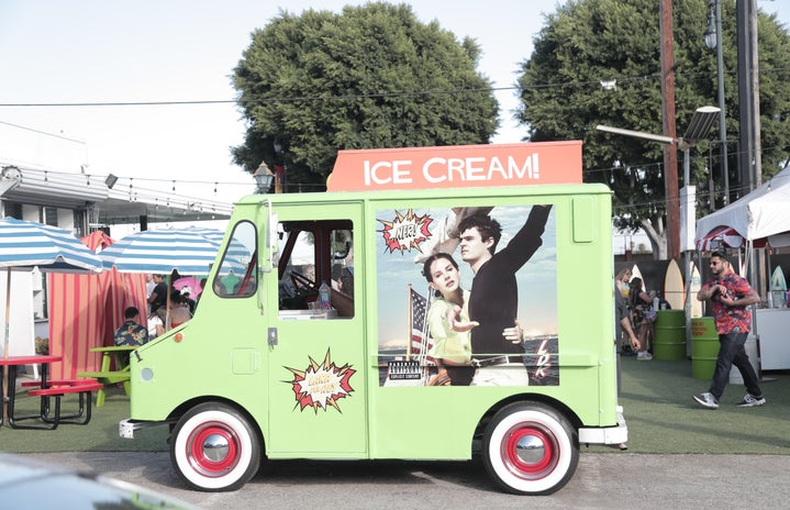 Lana Del Rey ice cream truck