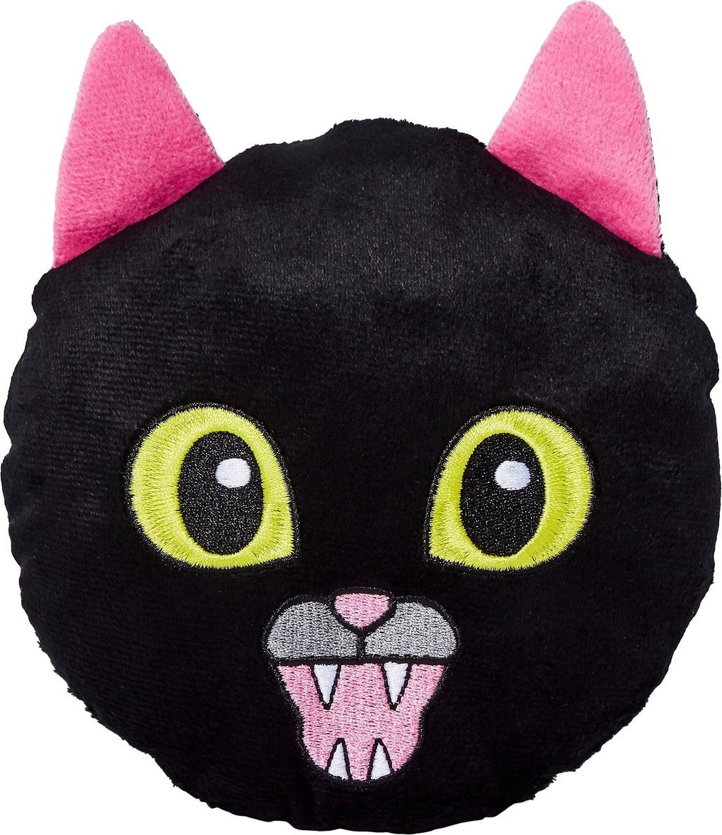 black cat dog toy