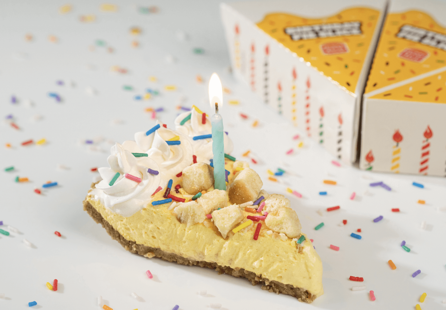 Burger King Birthday Pie Slice