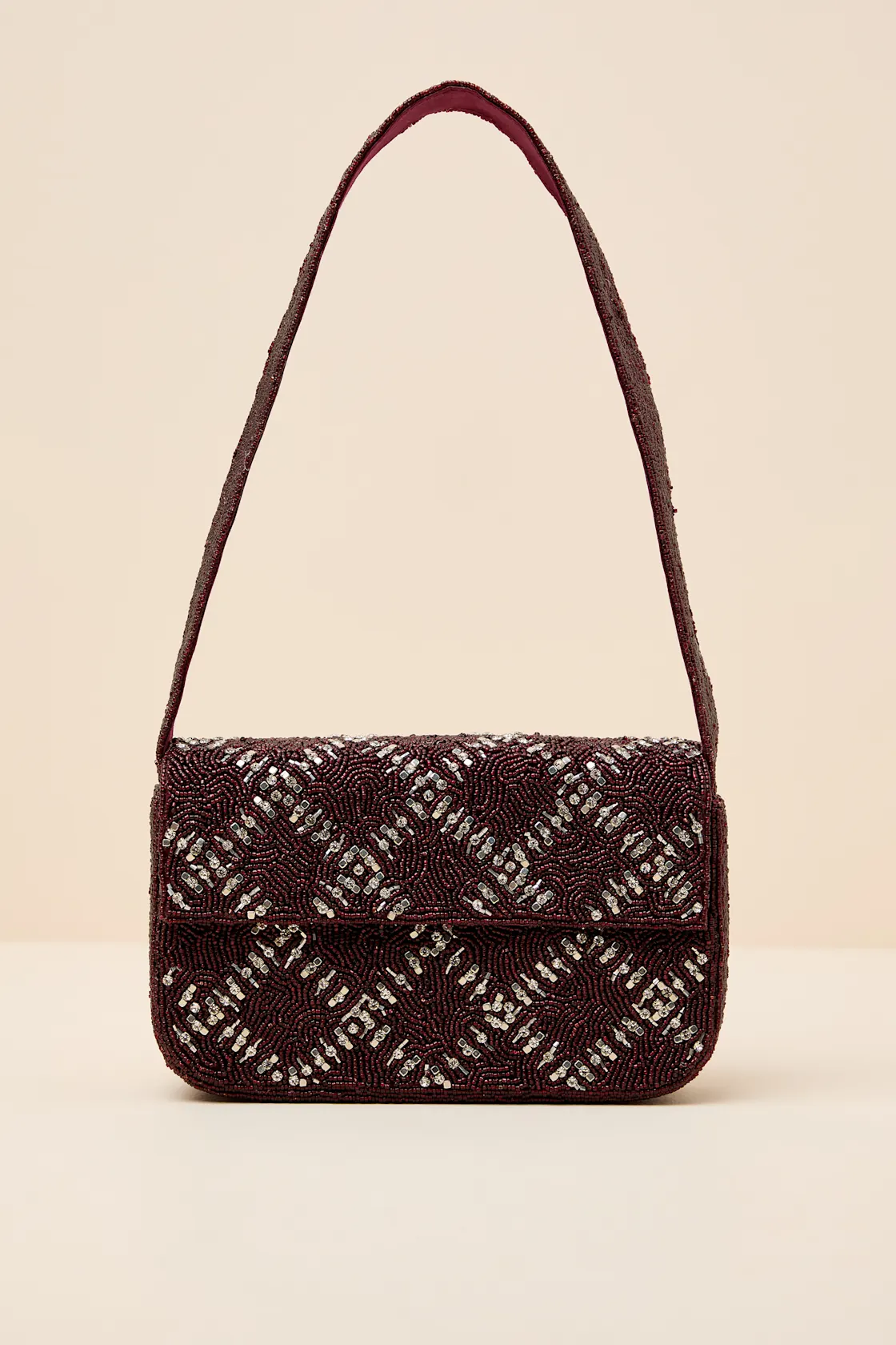 staud beaded bag dupe