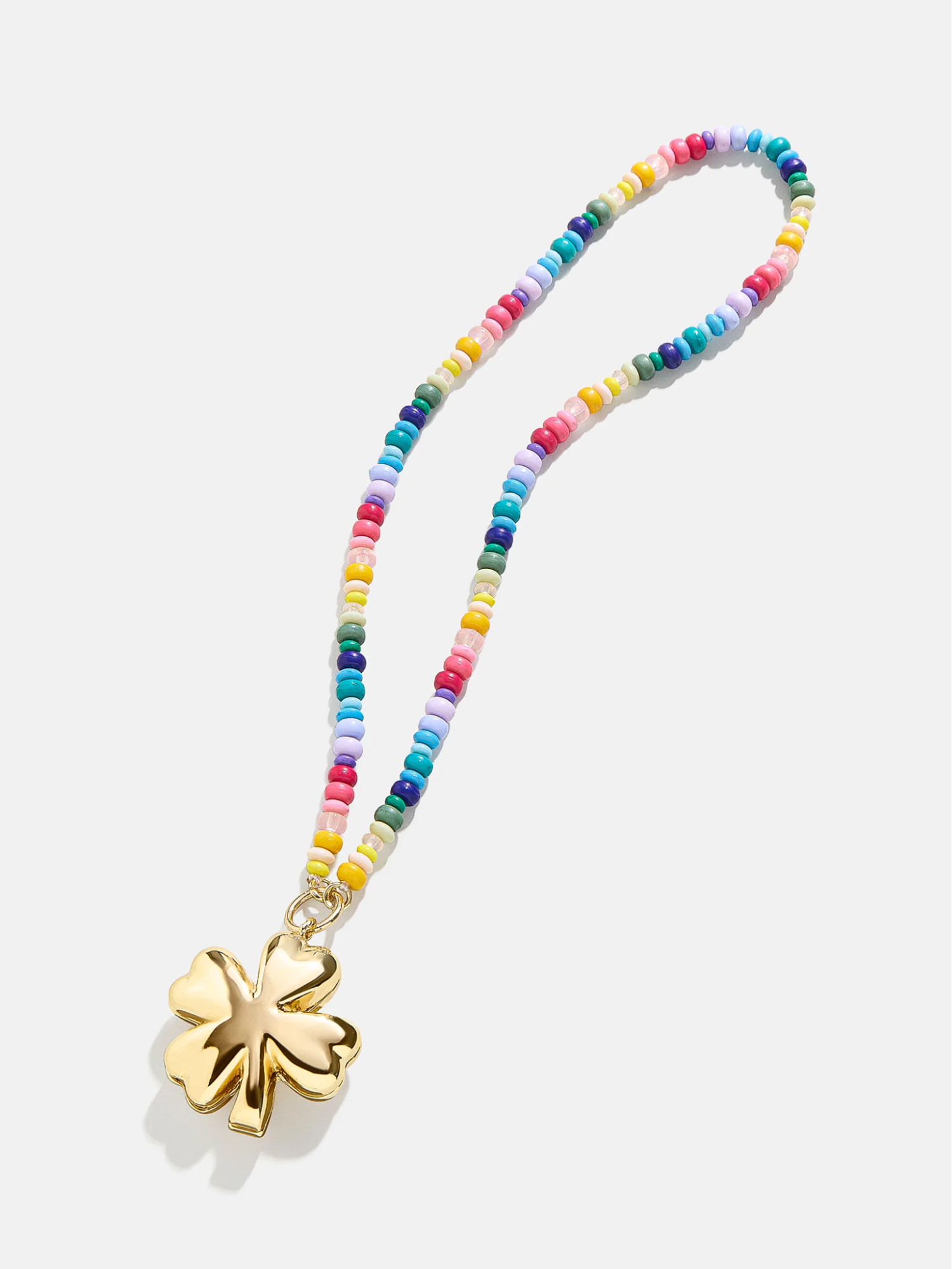 colorful bag charm with beads