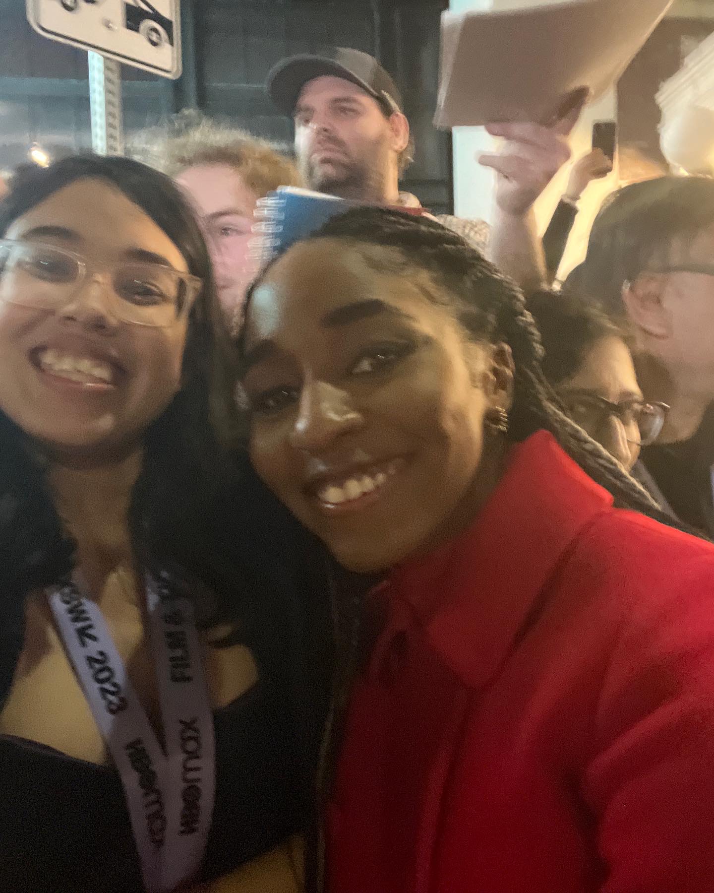 leia and ayo at the paramount