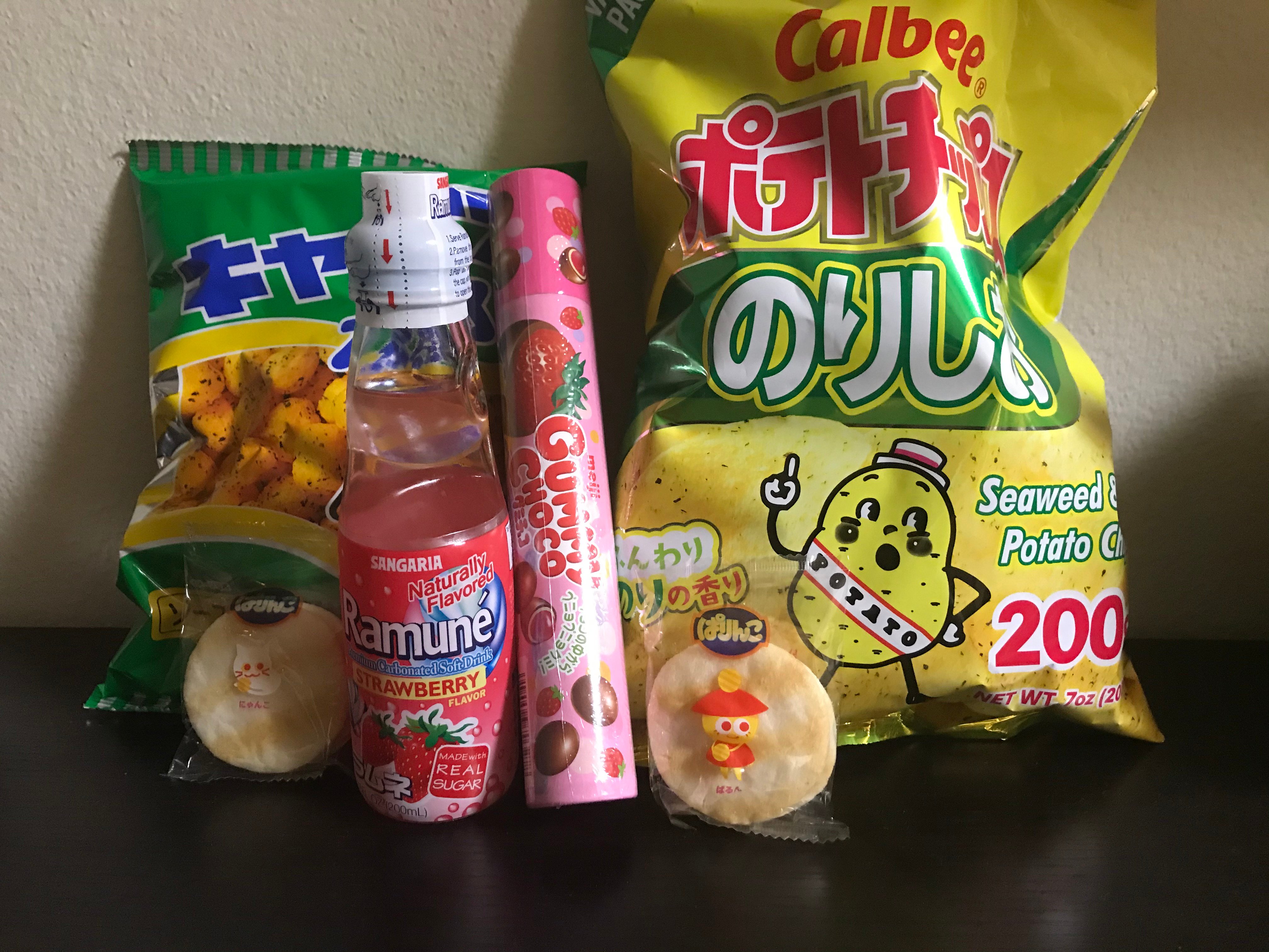 Japanese snacks