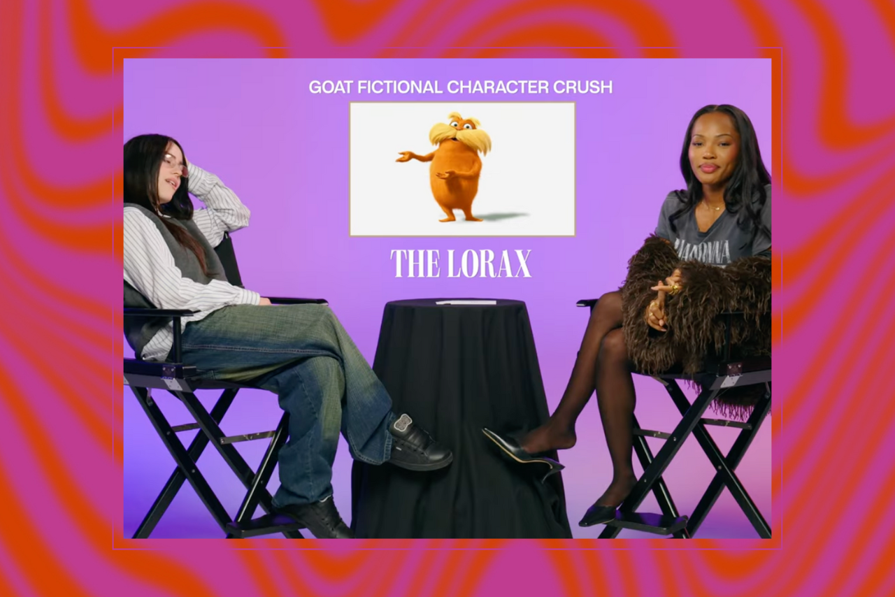 Billie Eilish and Quenlin Blackwell in Complex\'s \'Goat Talk\'