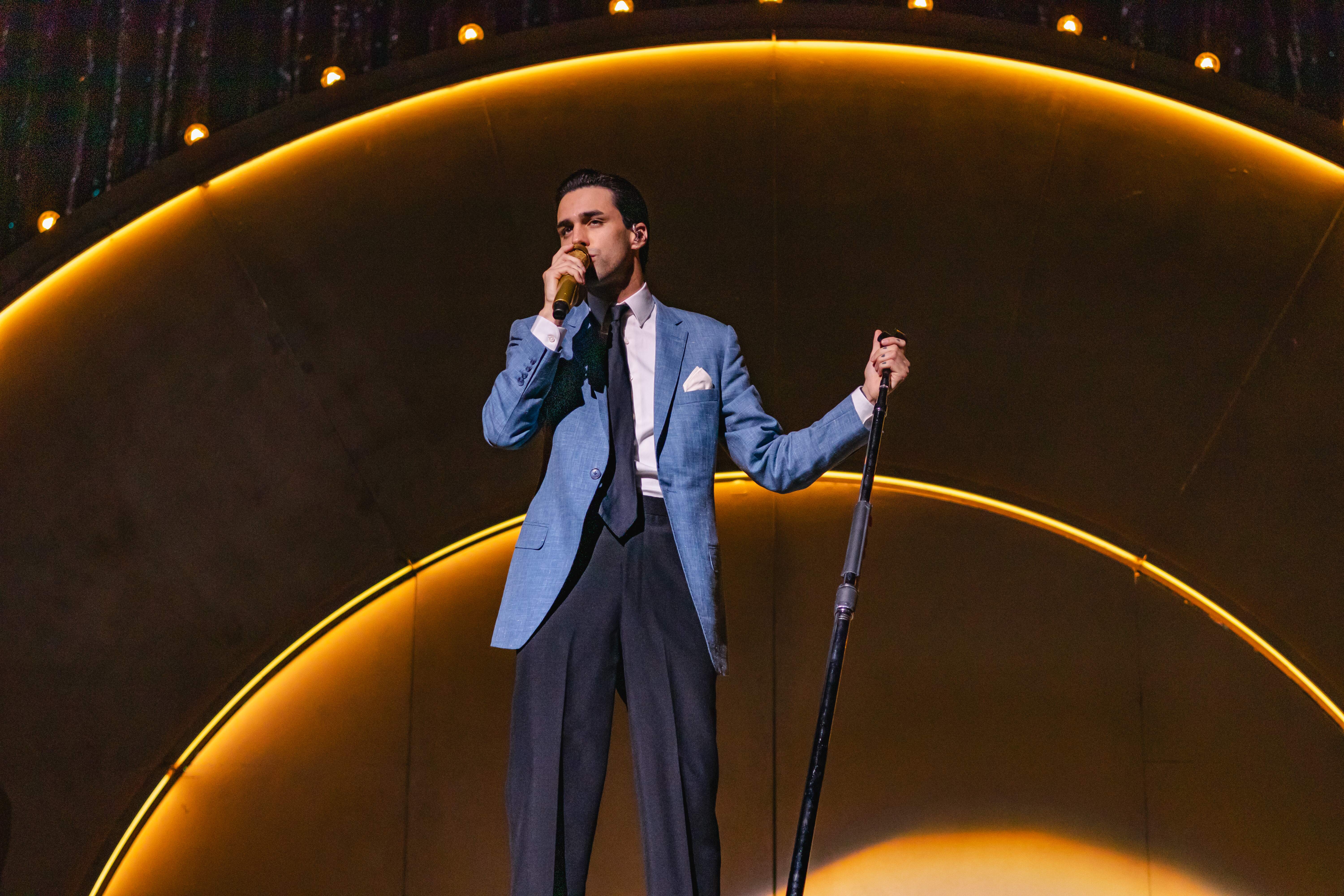 Stephen Sanchez Performing at Mohegan Sun Arena in Uncasville, CT 10/18/2024