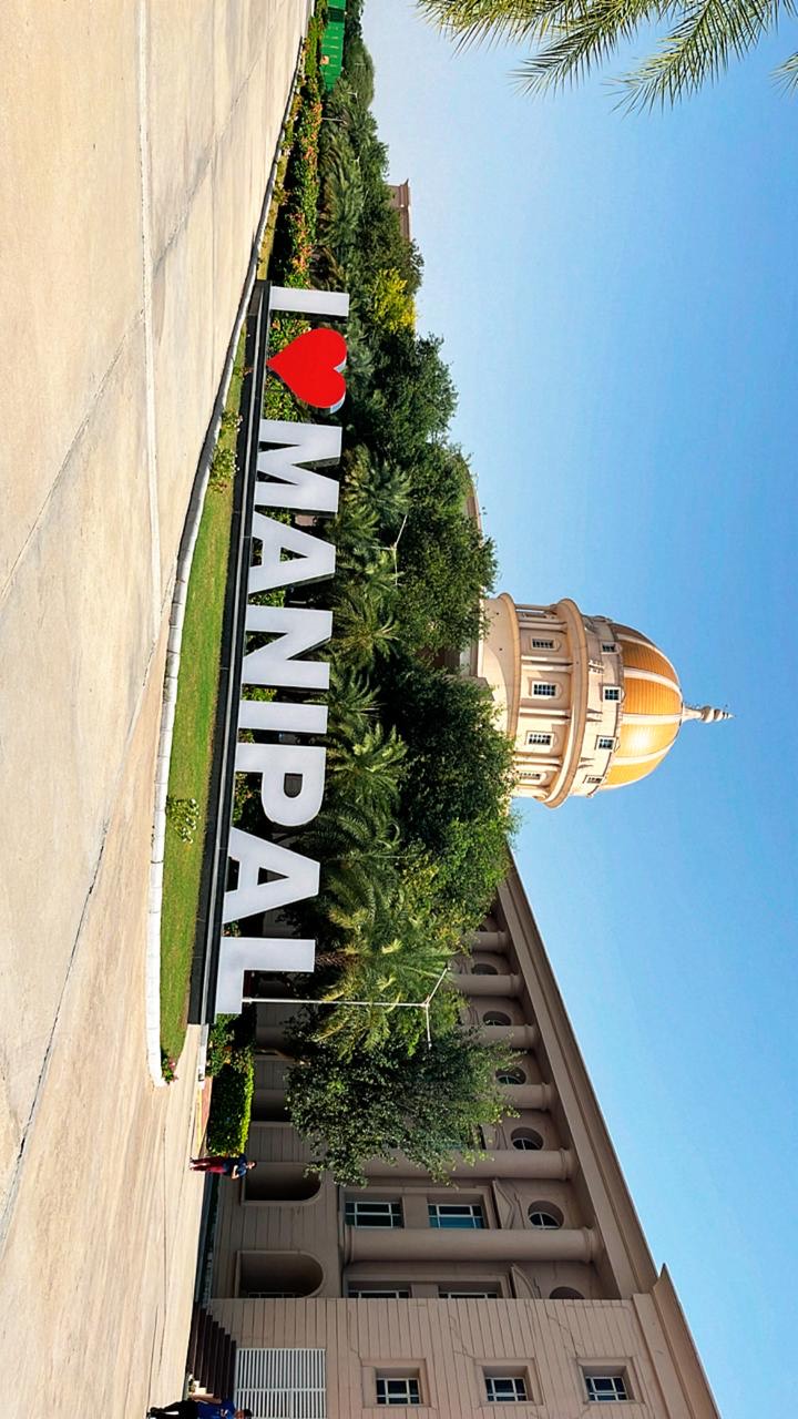Front view of the administrative block of MUJ.