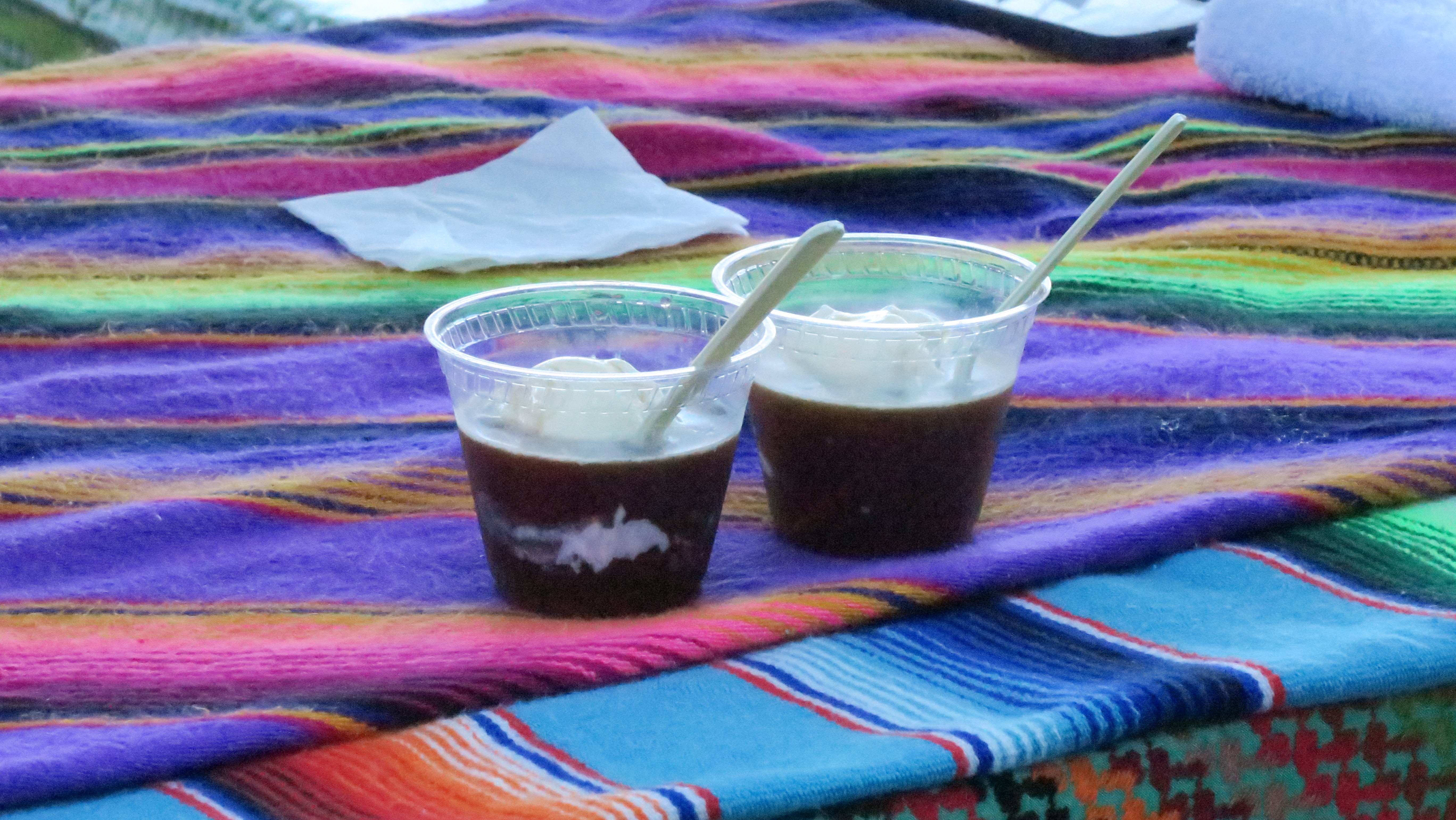 cold brew ice cream float from 2025 La Cocina Street Food Festival