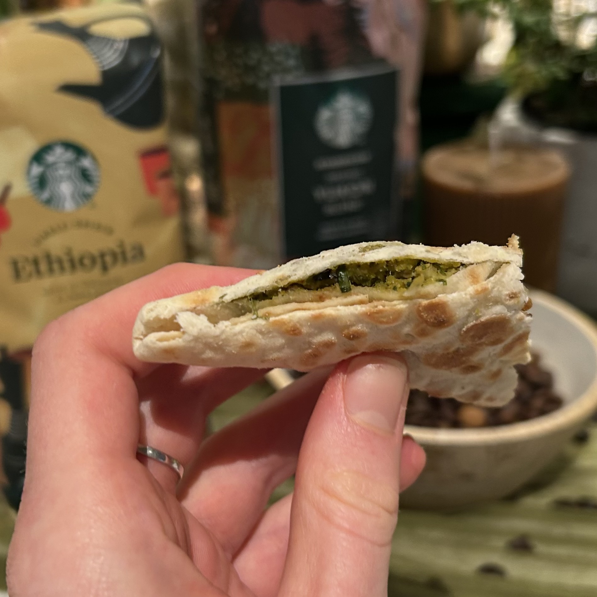 starbucks vegan falafel