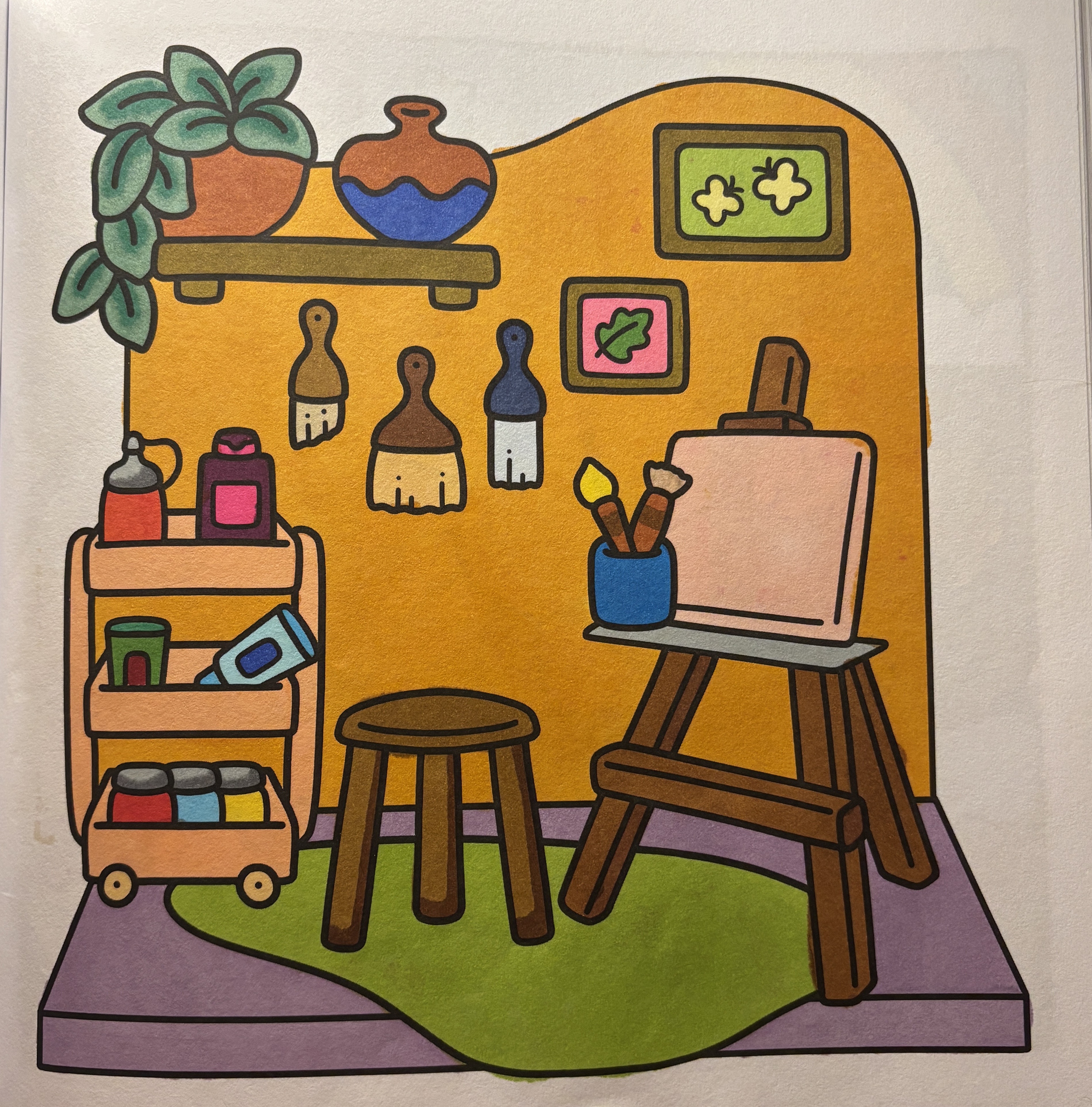 Photo I took of my own coloring