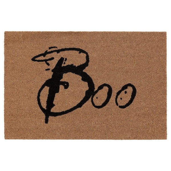 boo doormat halloween ikea